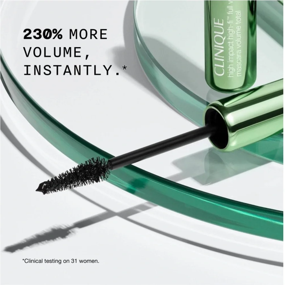 CLINIQUE NWT 3pc high impact lash line-cosmetic set -black